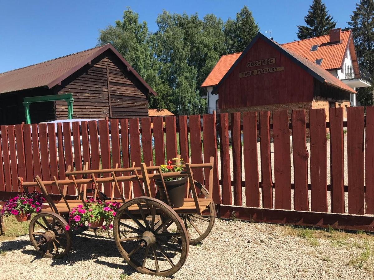 Gosciniec Twoje Mazury Nad Jeziorem Sniardwy Tuz Obok Plazy Новые Гуты Экстерьер фото